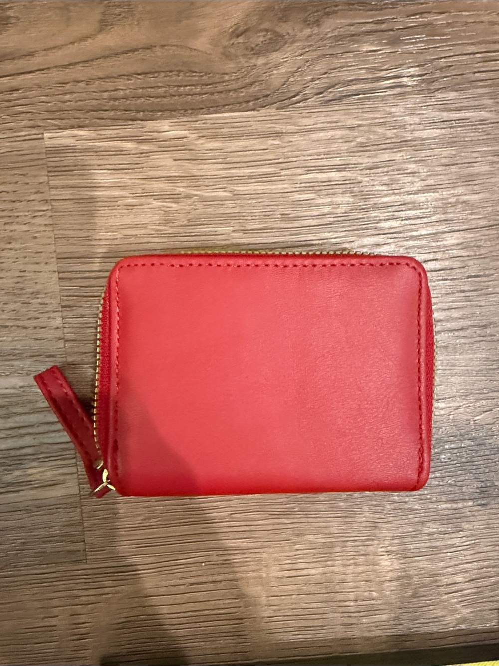 lululemon athletica Red Quilted Wristlet Card Holder vegan - Picture 3 of 5